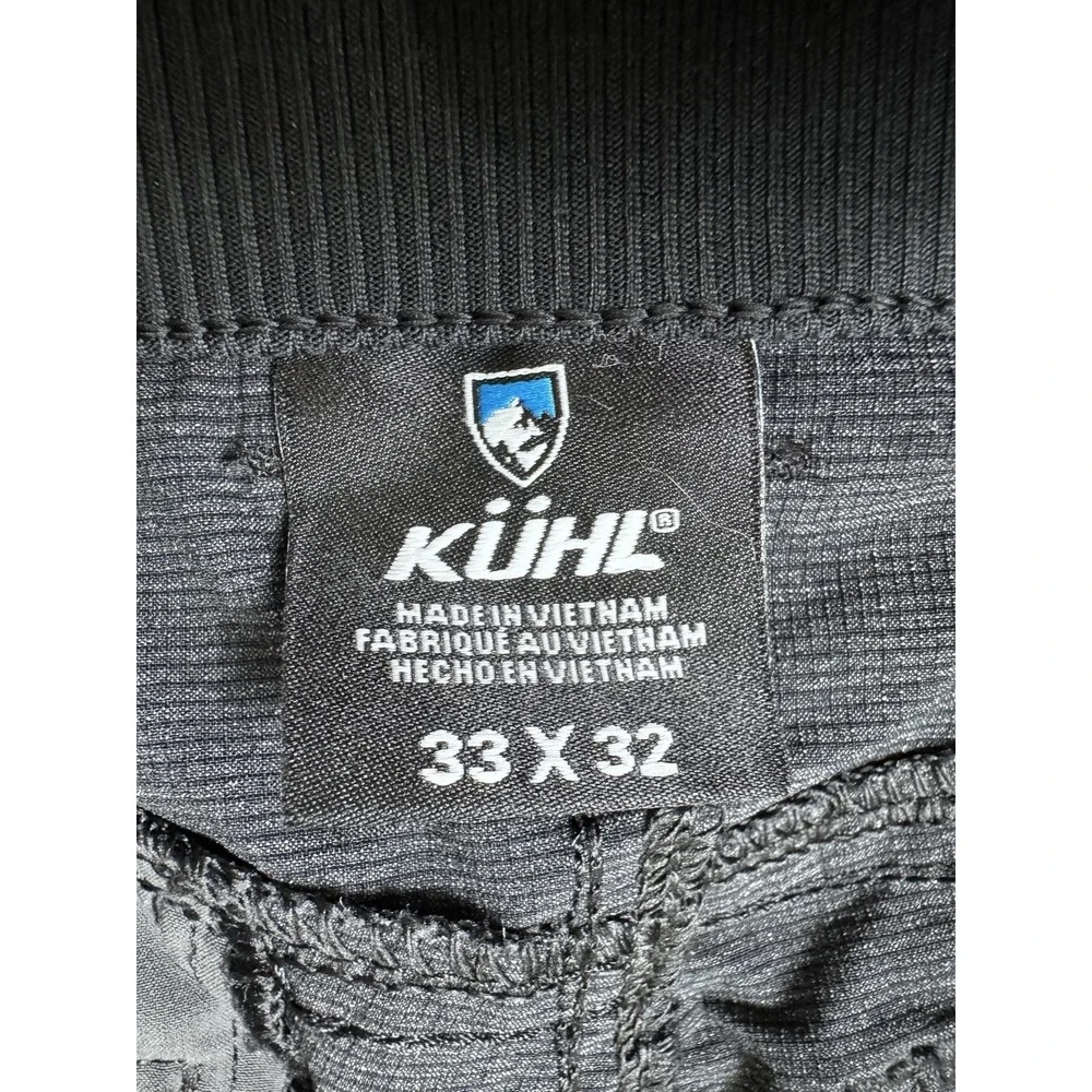Kuhl Deceptr Pants 33x32 Slate Stretch Lightweight Hiking Travel Outdoor *READ